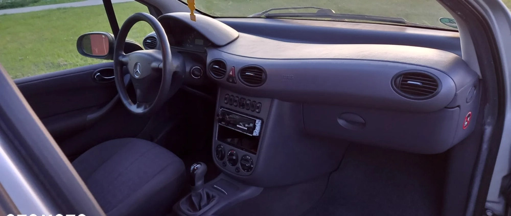 Mercedes-Benz Klasa A cena 5100 przebieg: 166000, rok produkcji 2002 z Kostrzyn małe 172